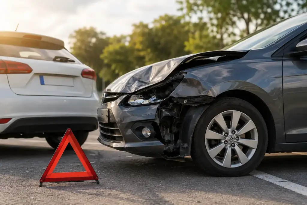 Accidentes con un coche de alquiler